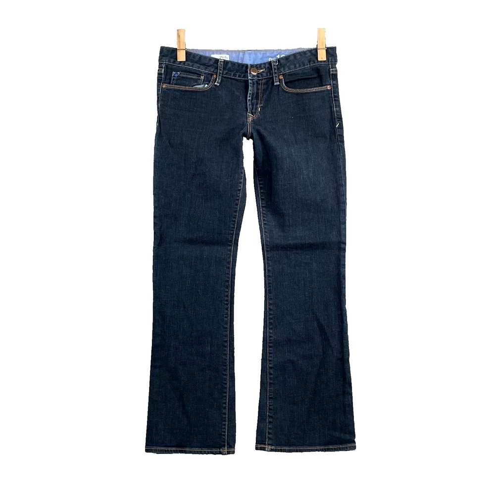 Gap 1969 Sexy Bootcut Jeans Women 33x28* Blue Dark Wash Denim Western Streetwear